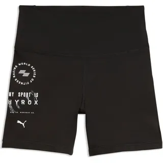 Puma Hyrox Tad Ess Kurze Leggings Sport-Shorts Schwarz XS