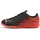 Attacanto Hallenschuhe black/glowing red 36
