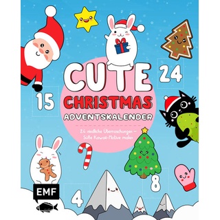 Mein Kawaii-Adventskalender-Buch: Cute Christmas als Buch von