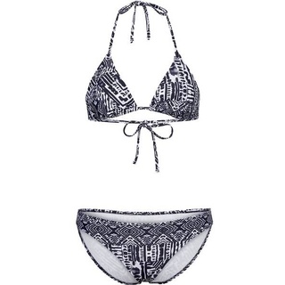 CHIEMSEE Bikini mit Alloverprint, Black/White, 36A/B