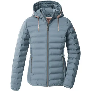 G.I.G.A. DX Damen Steppjacke/Übergangsjacke mit Kapuze Damen Steppjacke OOGW 1, foggy ocean, 42 43719-000