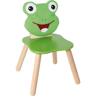 I'm Toy Kinderstuhl "Frosch" in Grün - (B)36 x (H)50 x (T)38 cm