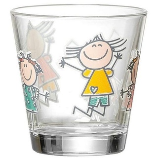 Ritzenhoff & Breker Kinderbecher BEST FRIENDS Trinkglas Girls 270 ml, Glas bunt