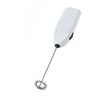 HZHXIFUFA Schneebesen, rotierender Schneebesen, elektrischer, handlicher rotierender Schneebesen-Mixer, einfacher Schneebesen-Mixer, Rührer für Milch, Kaffee, Aufschäumer, Kochwerkzeug