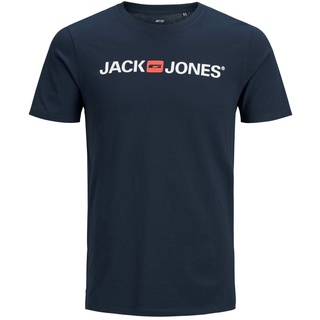 Jack & Jones Herren T-Shirt JJECORP LOGO TEE SS CREW NECK Blau XL