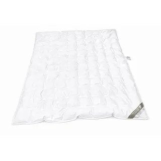 Betten Hofmann Sommerdecke Daunendecke Punktstepp 155x220 cm 100% Daunen, superleicht, Naturprodukt, waschbar