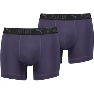 Puma Sport Microfiber Boxershorts deep plum L 2er Pack