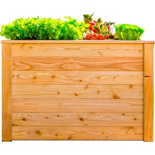 Westmann Hochbeet Lärche 100 cm x 65 cm x 66 cm Natur FSC®