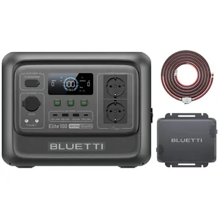Bluetti Elite 100 V2 1024 Wh inkl. Charger grau