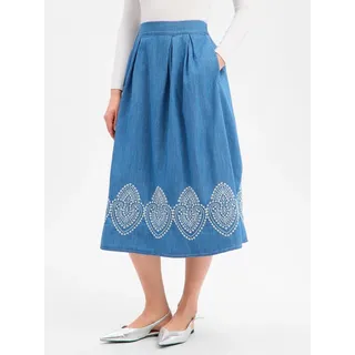 More & More A-Linien-Rock Damen Blau 34