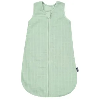 Alvi Alvi® Babyschlafsack Mull-Schlafsack Uni türkis 100 | 100 cm
