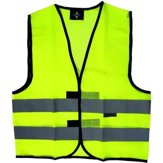 Korntex Sommerweste, Warnweste, Signalweste, Mesh "Thessaloniki", gelb, S