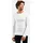 Langarmshirt Weiß 3XL