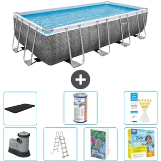 Bestway Power Steel Rechteckig - 549x274x122 Cm - 8-teilig  S572