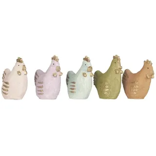 IB Laursen Deko Huhn stehend, Osterdeko, 12 x 6.2 x 12 cm, diverse Farben, 1 Stück