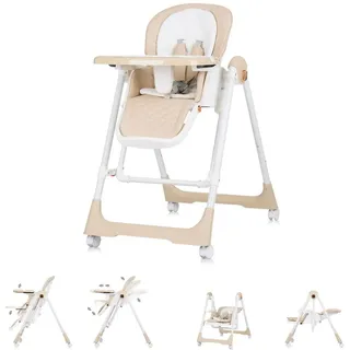 Chipolino Hochstuhl 2 in 1 Beige inkl. Babyschaukel