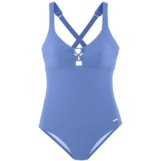 SUNSEEKER Badeanzug Damen blau Gr.40 Cup B