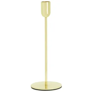 Partydeco Kerzenhalter 22cm Metall Gold