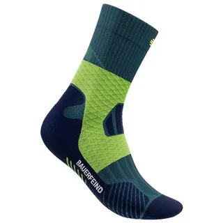 Bauerfeind Trail Run Mid Cut Socks 1 Paar Blau 39-42