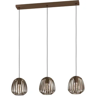 EGLO Espinal 3-flg. 90 cm rund bronze