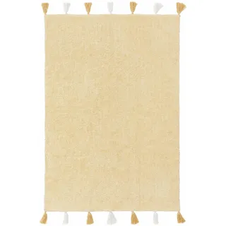 Lytte Waschbarer Kinderteppich Malu Gelb 120x170 cm - Waschbarer Teppich für Kinderzimmer
