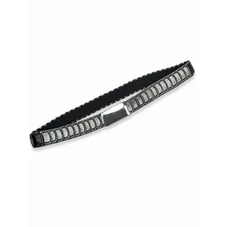 COLLEZIONE ALESSANDRO Taillengürtel Polyester Silber 0 cm