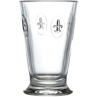 La Rochère Longdrinkgläser FLEUR DE LYS – 6er Set Wassergläser 300 ml