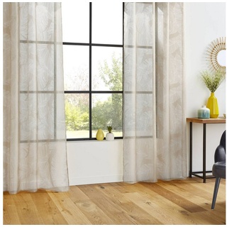 Atmosphera Créateur d'intérieur Gardine Devo - leinweiß - 140x240 cm Atmosphera Créateur d'intérieur