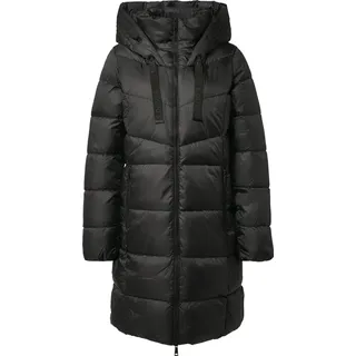 s.Oliver Damen Outdoor-Mantel – Schwarz - 46