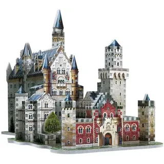 Wrebbit 3D Puzzle - Schloss Neuschwanstein - Neuschwanstein Castle / 3D-Puzzle