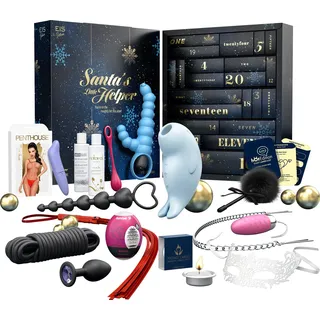 EIS Deluxe erotischer Adventskalender 2024 für Erwachsene Singles | Erotik | Warenwert 650€ | Sex Toys | Sex Spielzeug für Paare | Sexspielzeug für Erwachsene