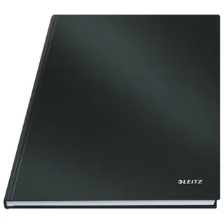 Leitz Notizbuch liniert A4 Schwarz