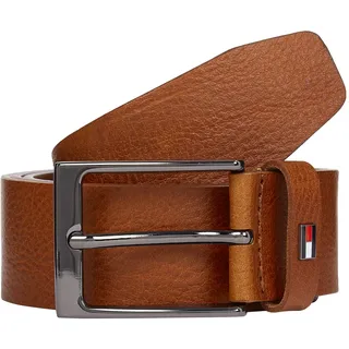 Tommy Hilfiger Herrengürtel Leder 3,5 cm Braun 105 cm