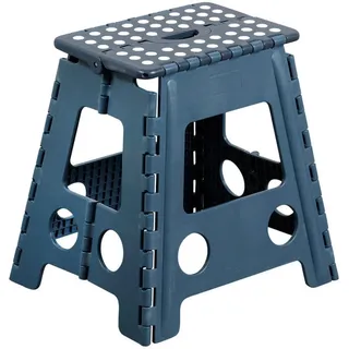 KESPER Sitzhocker faltbar 31 x 22 x 39 cm Blau