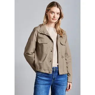 STREET ONE Jacke mit Druckknopfleiste, Beige, 40