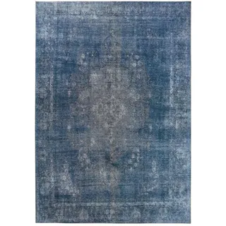 benuta Pop Teppich Blau, Textil, Orientalisch, Rechteckig, 160x230 cm Gots, wasserabweisend, Teppiche - Böden, Teppiche