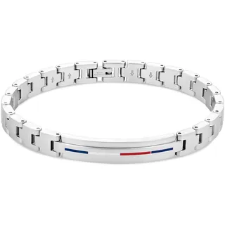 Tommy Hilfiger Herren Armband Edelstahl silber 2790313 Größe 20,5 cm