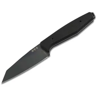 Böker Manufaktur Solingen Survival Knife Daily Knives AK1 Reverse Tanto Allblack Vollerl, Kydexscheide schwarz