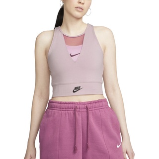Nike Sportswear W Crop - Fitnesstop - Damen, Pink, L