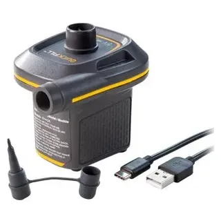 Intex 66635 – QuickFill Mini-USB-Elektropumpe, Kunststoff, Grau