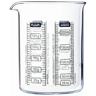 Pyrex 7070.54110 Messbecher 0,25 l Glas