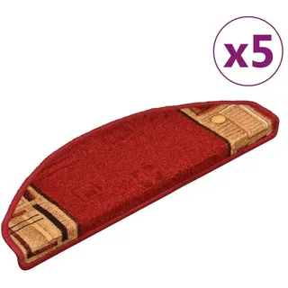 vidaXL Stufenmatte 65 x 21 cm Rot