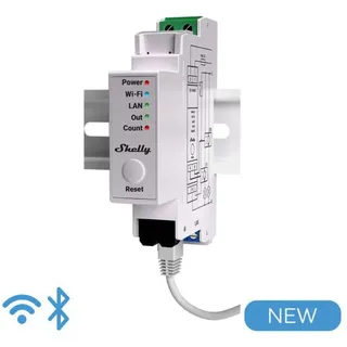 Shelly Pro EM 50A Stromzähler Bluetooth + Wi-Fi