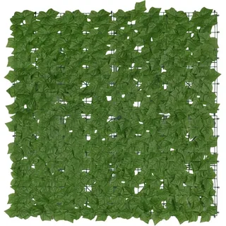 Maximex Sichtschutzmatte Efeu 100 x 300 cm grün Kunststoff