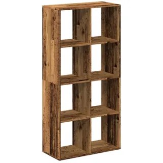 vidaXL Bücherregal 69,5 x 29 x 137,5 cm Braun