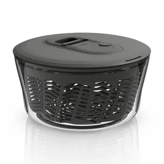 Zyliss Klassisch Easy Spin Salatschleuder Klein 3,5 L, Seilzug & Stopptaste