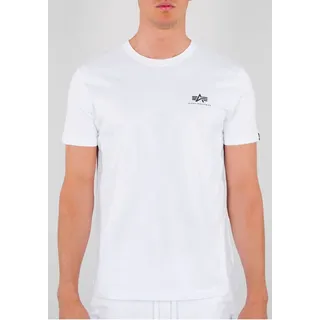 Alpha Industries Backprint Kurzarm-T-Shirt White M