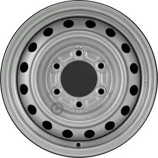 Alcar 6024 6x16 ET132 - LK6/205 ML161 Stahlfelge silber