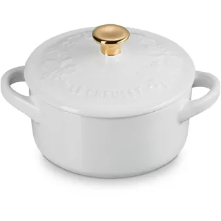 Le Creuset Mini Cocotte 10 cm holly christmas