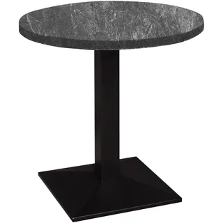 Mäusbacher Bistrotisch Big Bistro Metall Ø 70 x 75 cm Grau